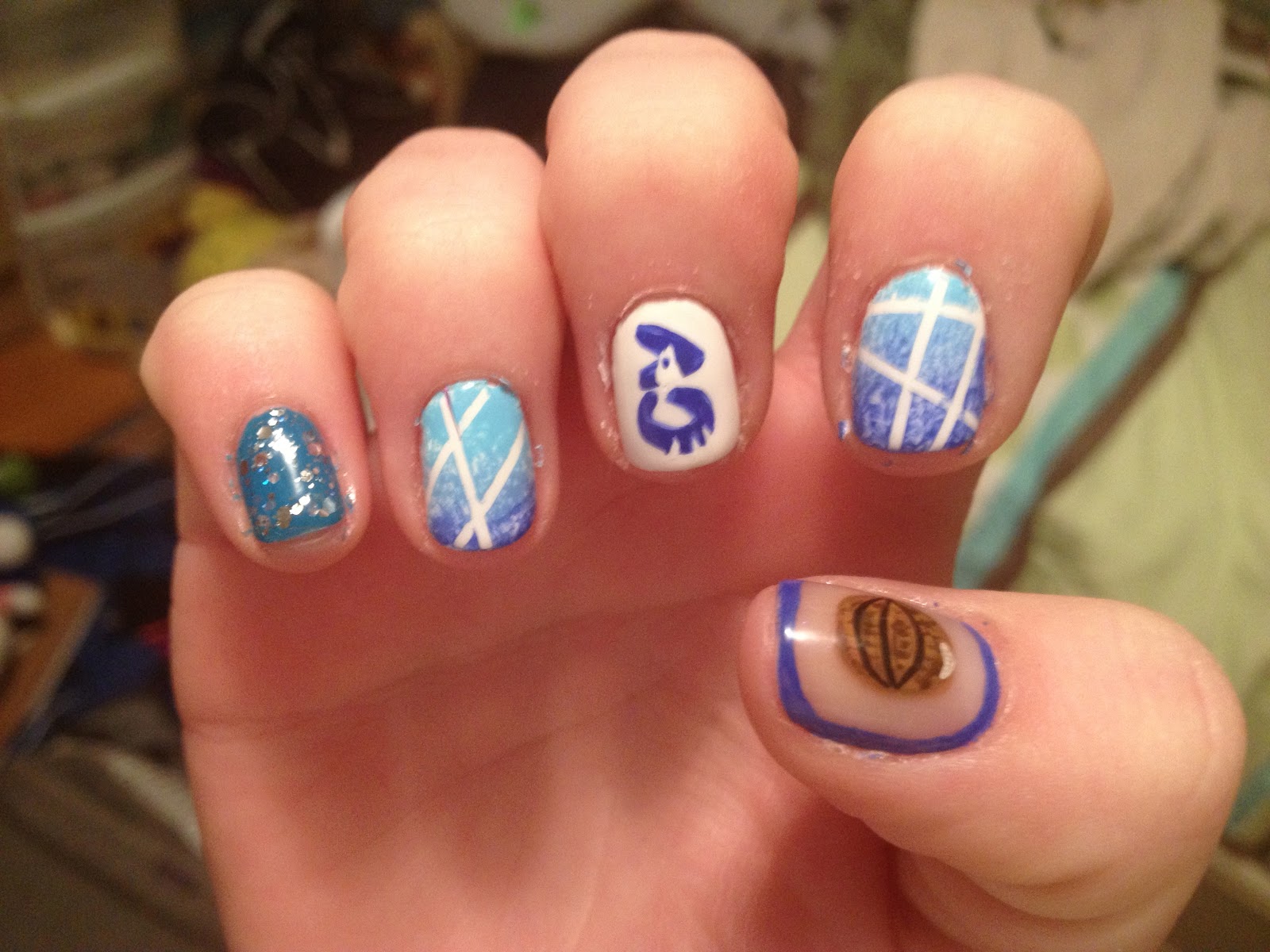 5. Basketball Nail Art for Beginners - wide 6