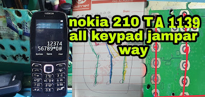 nokia 210 ta 1139 full keypad ways solution jumper ways all mobile software and hardware solution