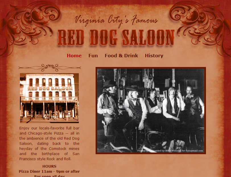 Red Dog Saloon - still happening after all these years...