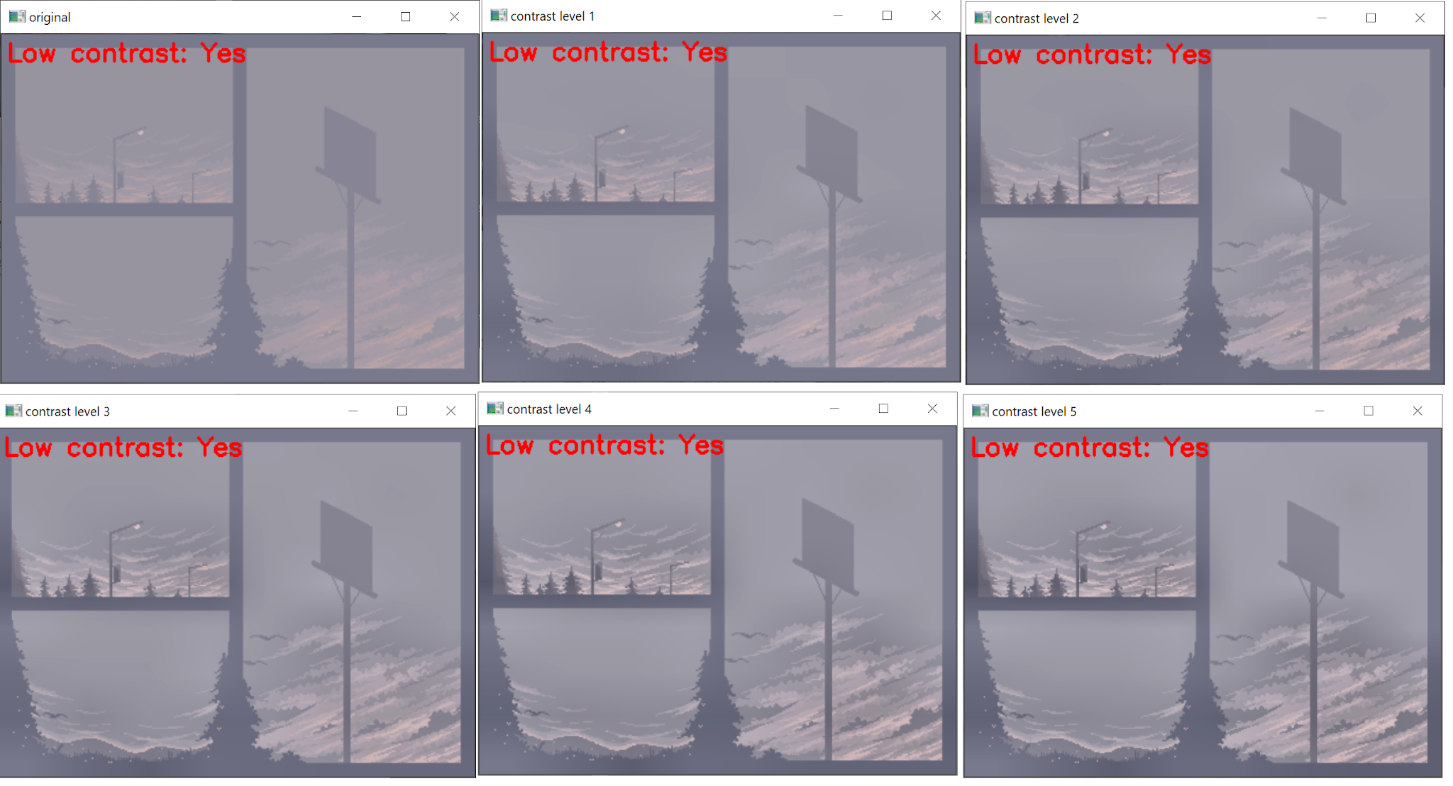 Chuanshuoge opencv 45 detect and improve low contrast image