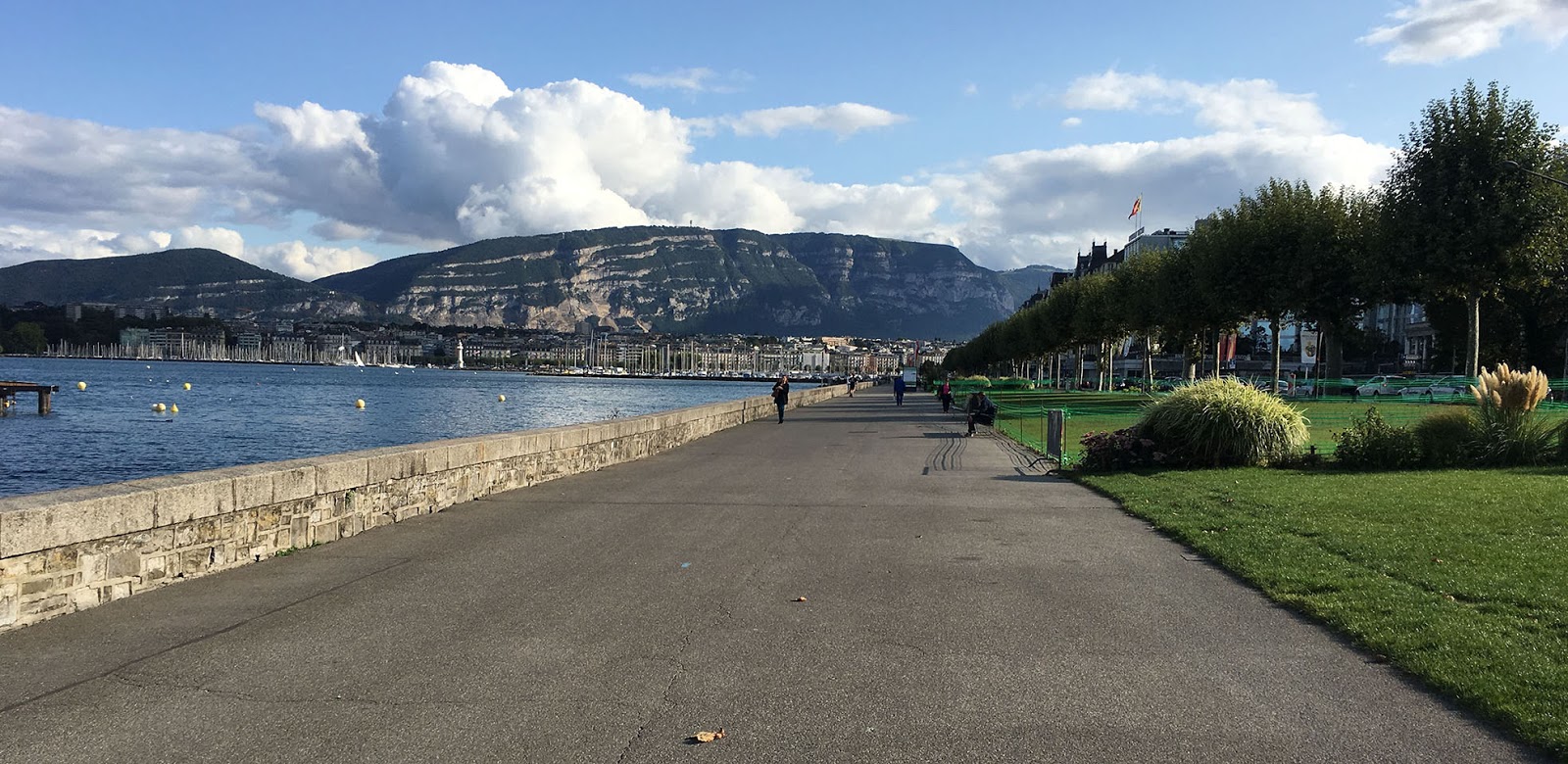 Running Routes: Geneva Rive Droite Running Route