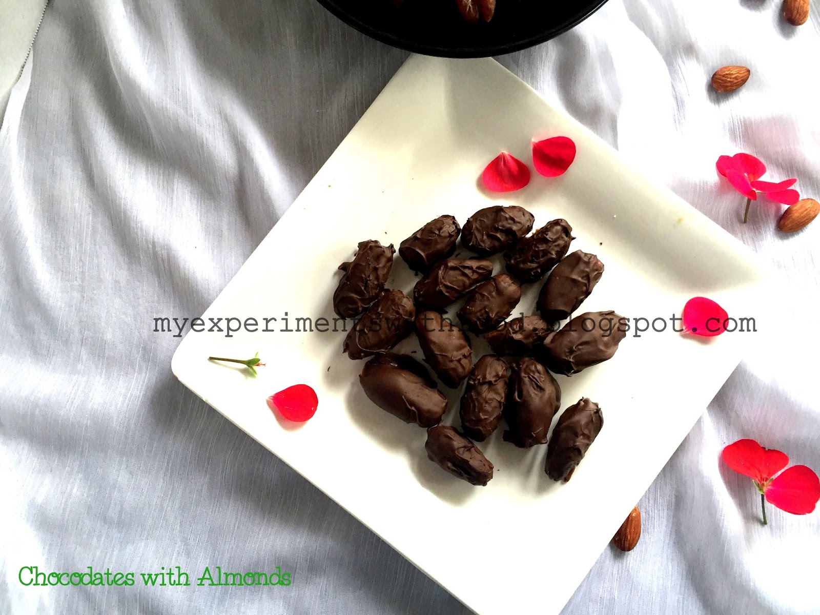 My Experiments With Food Arabian Delights Chocodates with Almonds