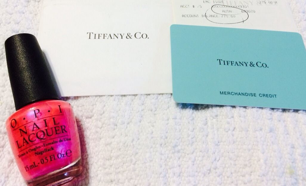 tiffany and co credit