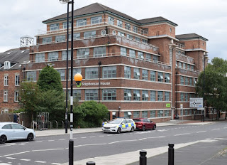 Formerly the old British Paints Works now converted to student accomodation