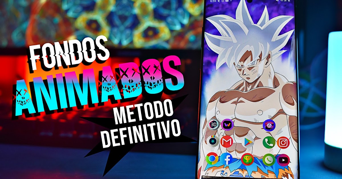 Como Poner FONDOS ANIMADOS con MOVIMIENTO EN ANDROID 2022 *Efecto 4D