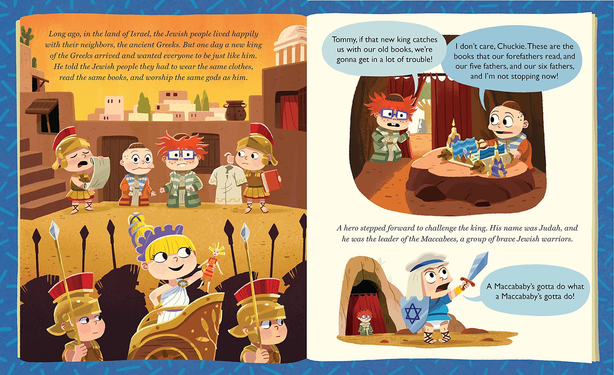 NickALive! Quirk Books to Release 'A Rugrats Chanukah The Classic