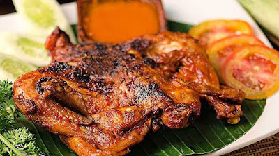 Menu buka puasa irit ayam bakar