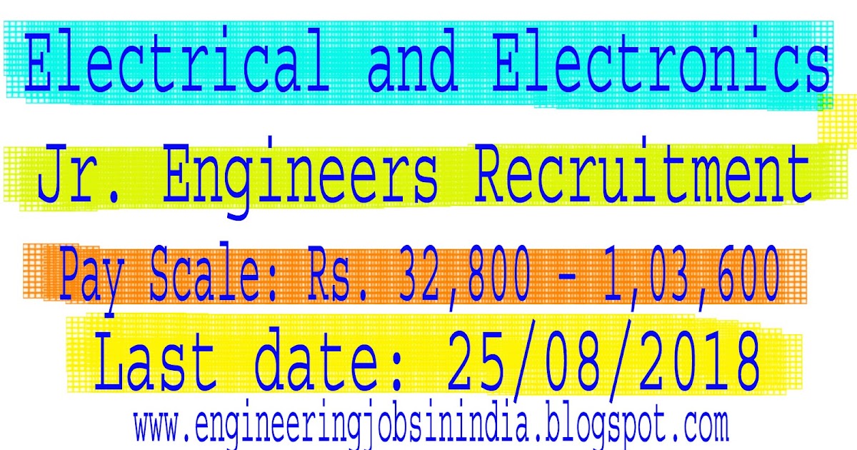 ENGINEERING JOBS Electrical and Electronics Engineering Jobs Good Salary