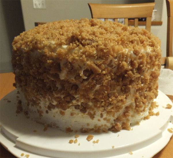 Sprinklefest The Lemon Crunch Cake Take 1