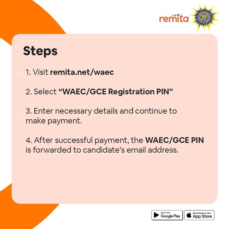 4 Easy Steps to Buy 2021 WAEC GCE e-PINs via Remita