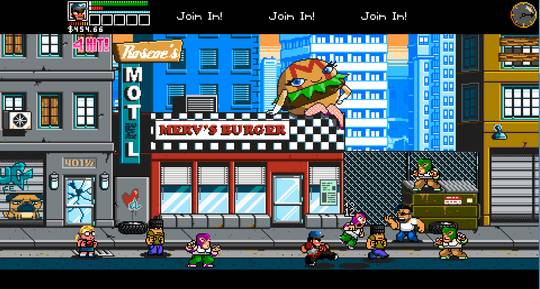 River City Ransom Underground Map