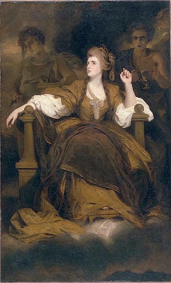 Portrait of Mrs Siddons as The Tragic Muse by Joshua Reynolds