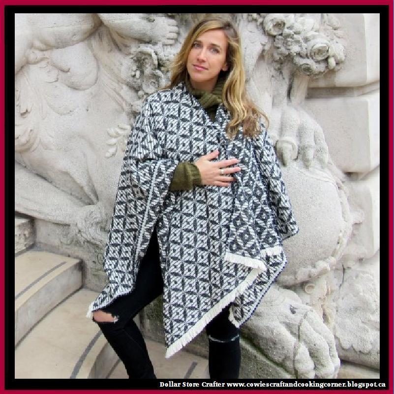 Dollar Store Crafter Turn A Blanket Into A Cape