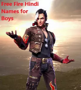 hindi free fire names for boys