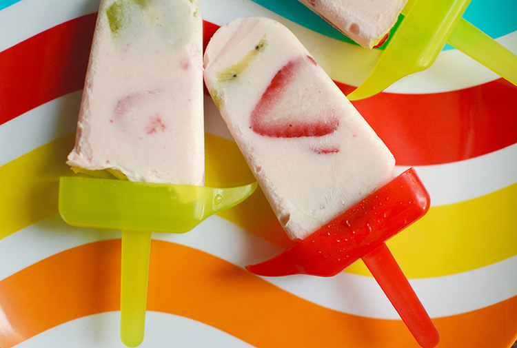 fruit and yogurt popsicles fruit and yogurt popsicles