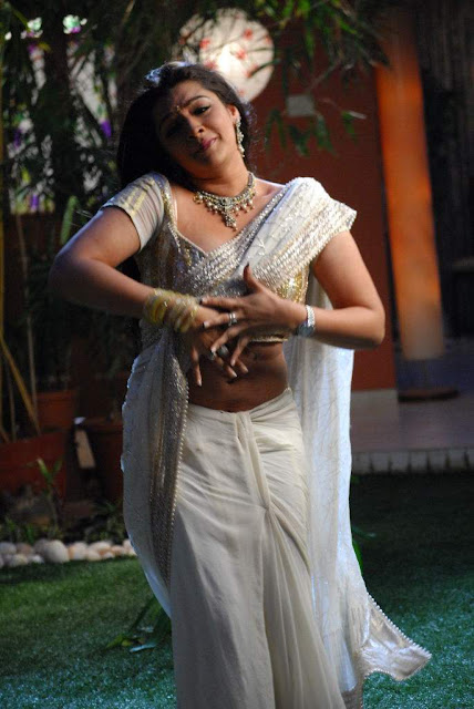 Actress Aarthi Agarwal Saree Below Navel Show Photos