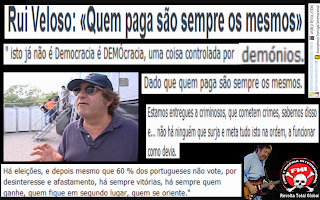 Crise, Políticas, Sociais, TVI, Criminosos, Demónio, Democracia, Controlada, Entregues, Conversa, Rui Veloso