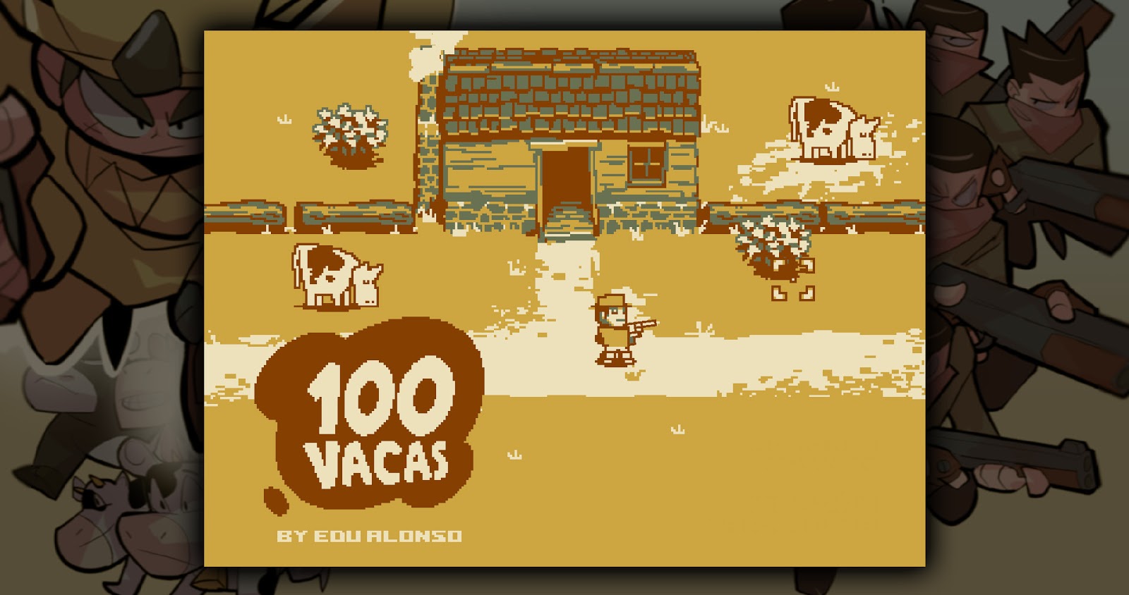 New Games 100 VACAS (PC) BiteSized Action Game The Entertainment