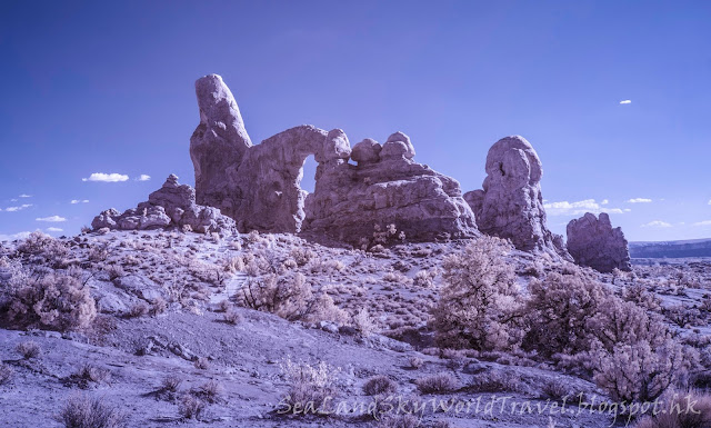 紅外線攝影, 相片, 照片, 美國拱門國家公園, arches national park, infra-red photography, photo