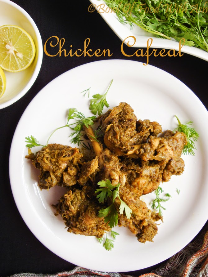 Chicken Cafreal Recipe | How to make Chicken Cafreal Goan chicken dish