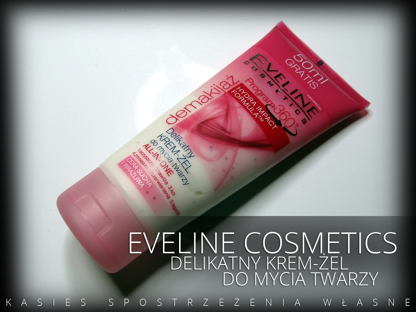 Kasi eS spostrzeżenia własne Recenzja Eveline Cosmetics, delikatny