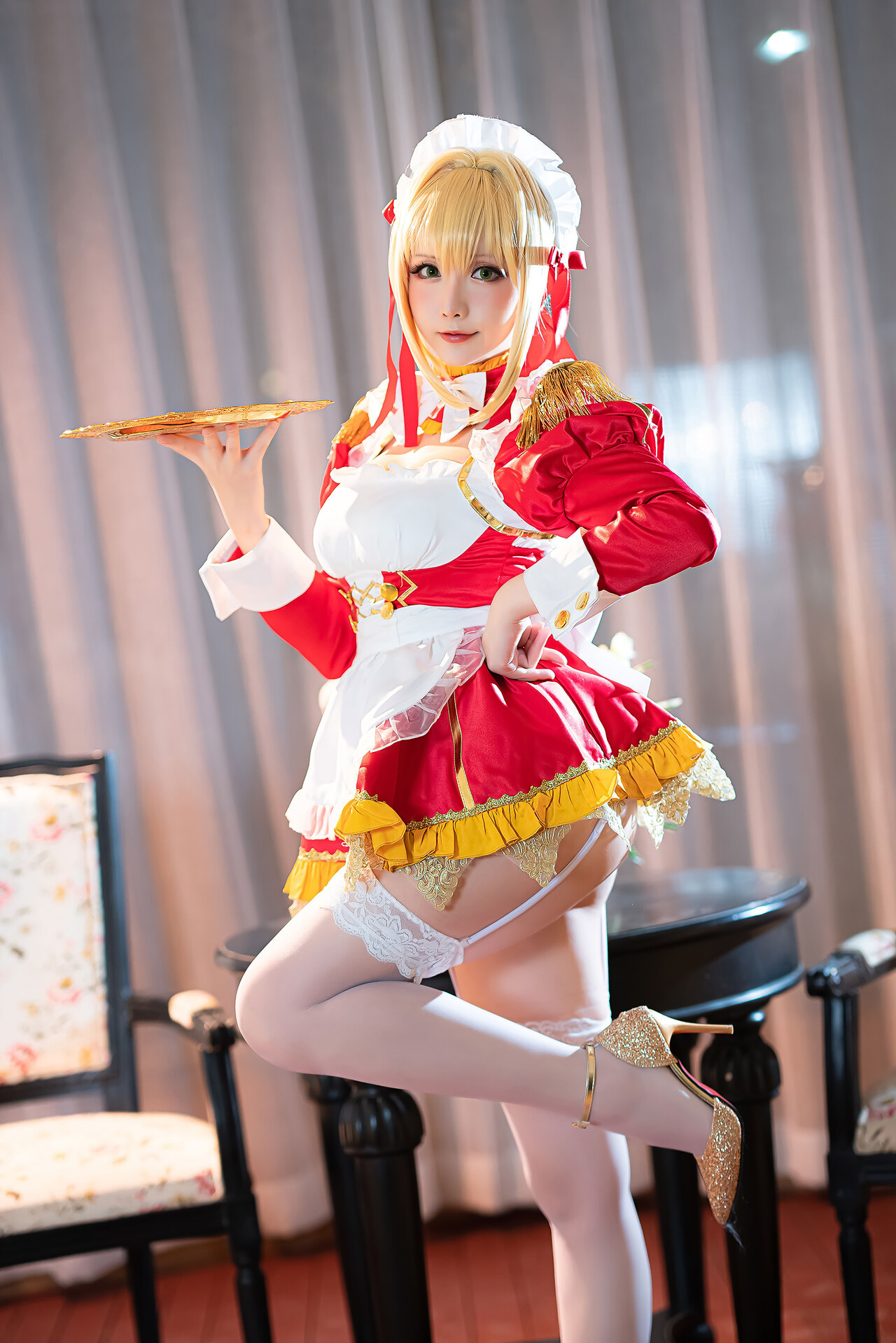 [Hoshilily 星之迟迟] Nero Claudius Maid ネロ・クラウディウス