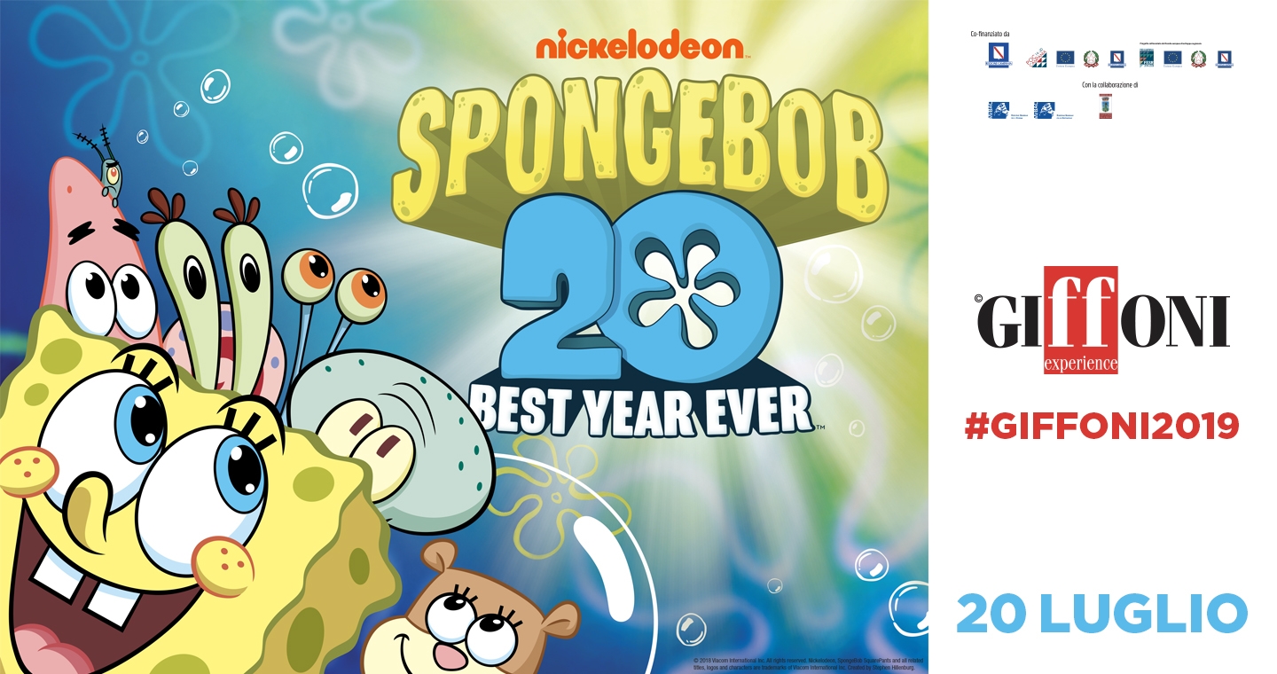 NickALive!: Nickelodeon Italy Marks 20 Years of 'SpongeBob SquarePants'  with the 'Best Year Ever' Celebration