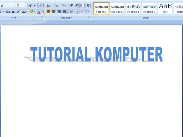 Cara Membuat Tulisan Efek Cermin Di Microsoft Word Tutorial Gadget
