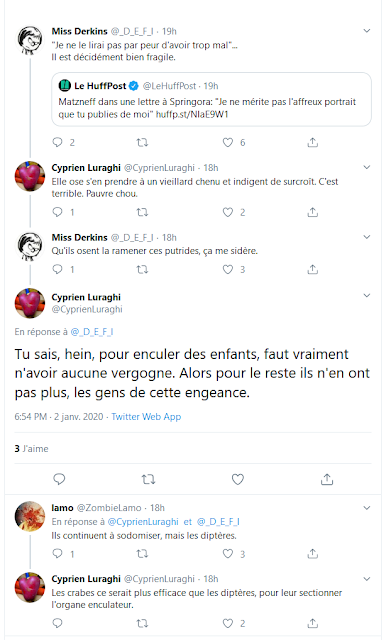 Comment le pro-pédophile Cyprien Luraghi continue à la ramener sur Twitter... dans Calomnie Cyprien%2BLuraghi%2Bsur%2BTwitter%2B_%2B_%2540_D_E_F_I%2BTu%2Bsais%252C%2Bhein%252C%2Bpour%2Benculer_%2B-%2Btwitter.com