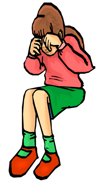 free clip art girl crying - photo #48