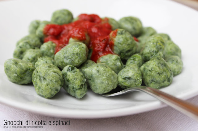 gnocchi di ricotta e spinaci