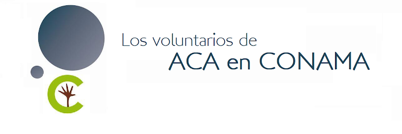 Los voluntarios de ACA en CONAMA