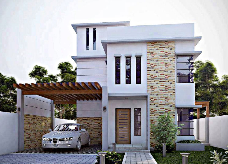 9 Contoh Desain Rumah Minimalis Biaya 150 Juta 200 Juta Terbaik