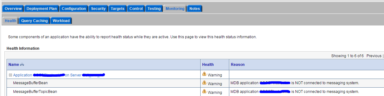 Metasolv Blog: Applications showing warning due to MessageBufferBean ...