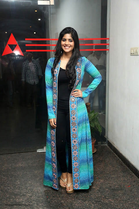 Megha Akash at LIE Movie Success Meet