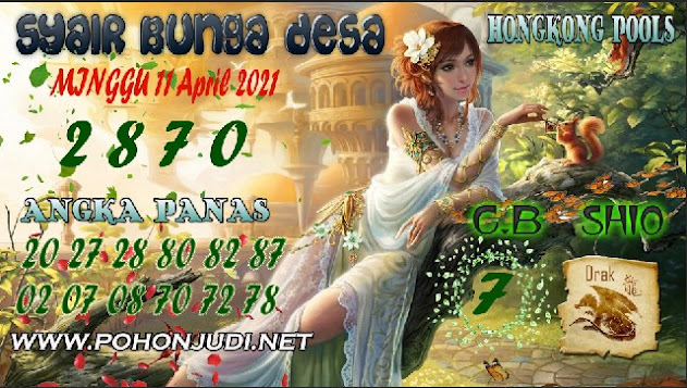 SYAIR JITU HONGKONG 11 APRIL 2021 PREDIKSI DAN SYAIR