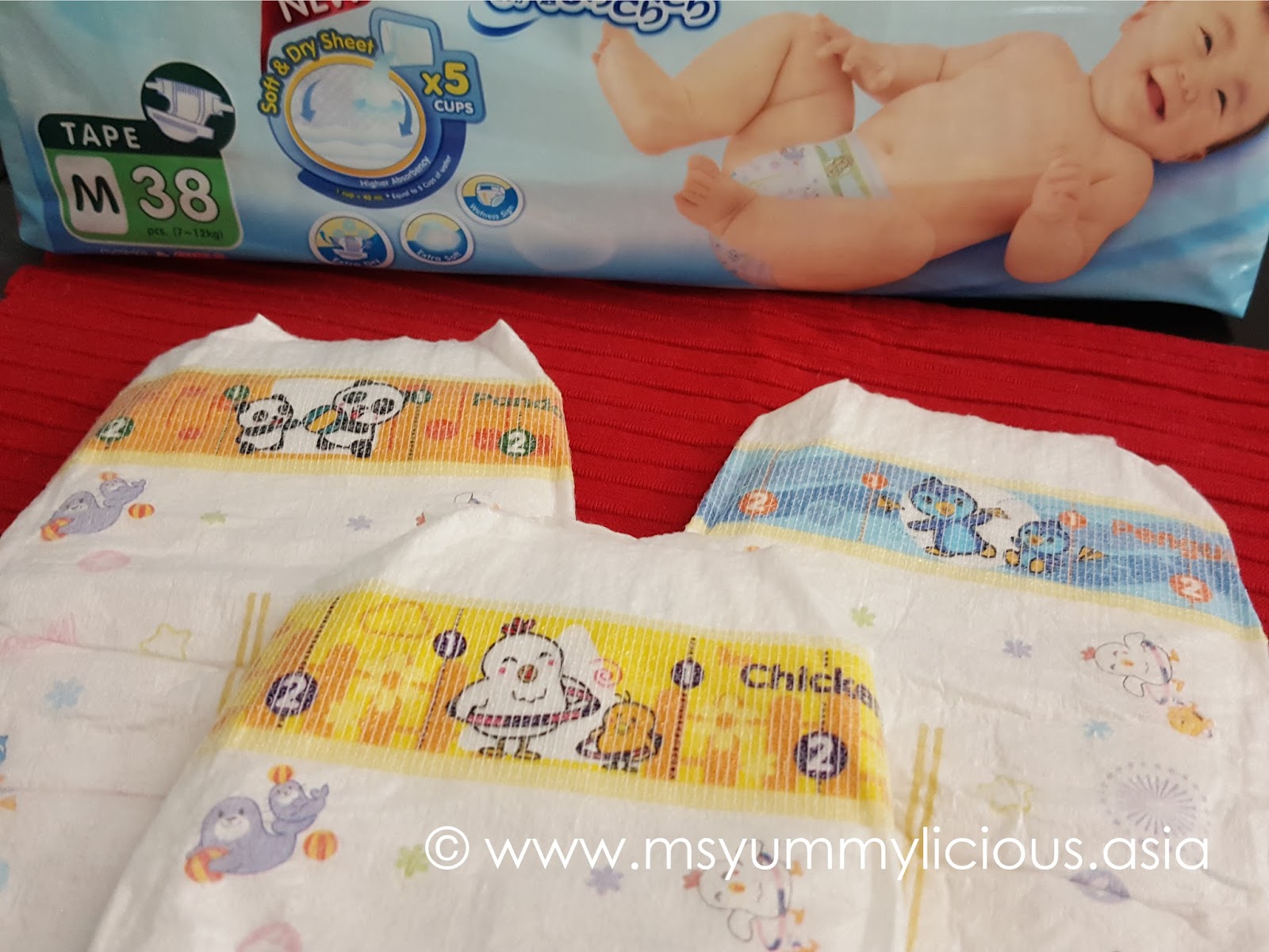 GOO.N Baby Diapers Passed My Absorbency Test and Beyond That Yummy