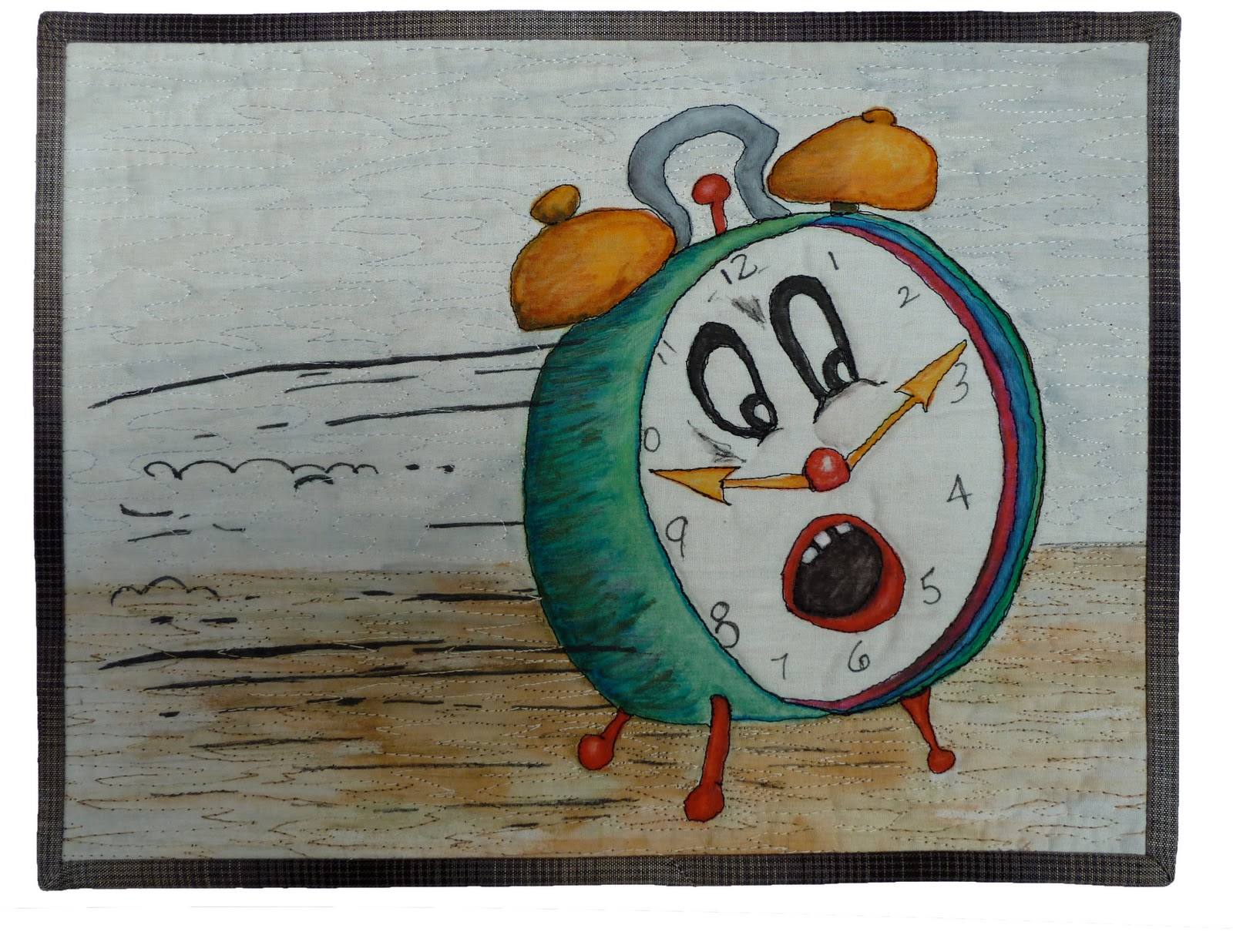 Stitching Across the Ditch Race Against Time by Judith