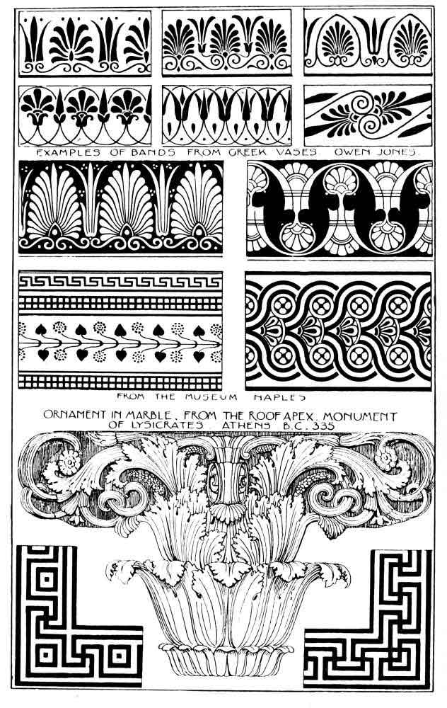Ancient Greek Ornaments Symbols & Meanings