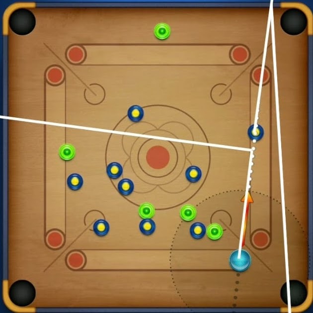 Carrom Pool LuluBox Double Indirect Aim