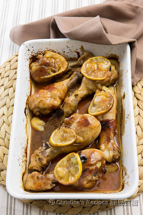 Baked Honey Lemon Chicken Drumsticks 