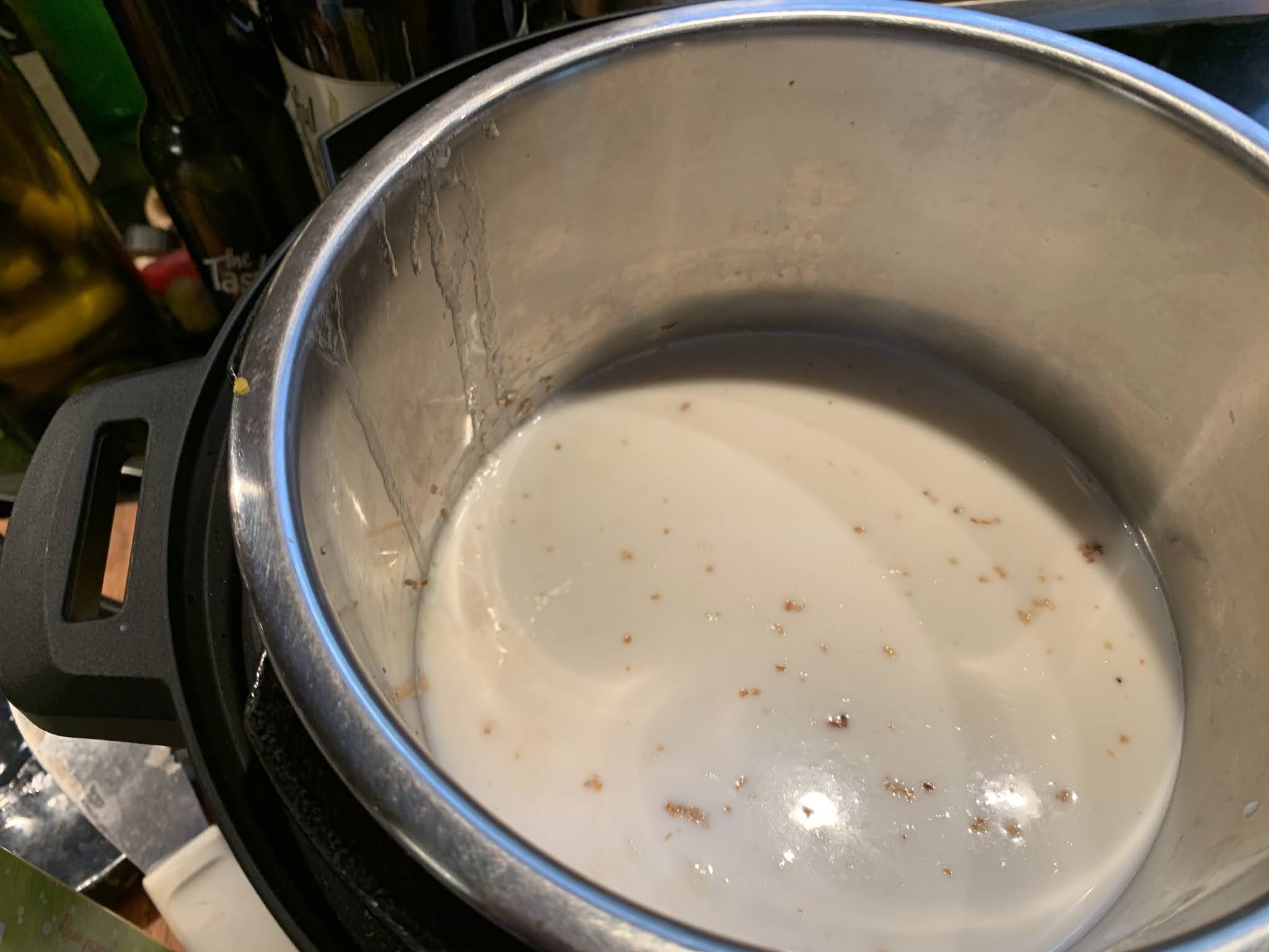 Steel Cut Oats with Maple Syrup & Raisins — Instant Pot Style