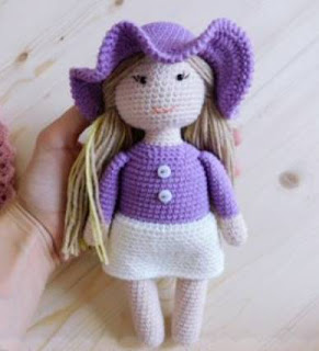 PATRON GRATIS MUÑECA AMIGURUMI 47604 👩