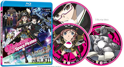 Bodacious Space Pirates Complete Colleection Bluray Discs
