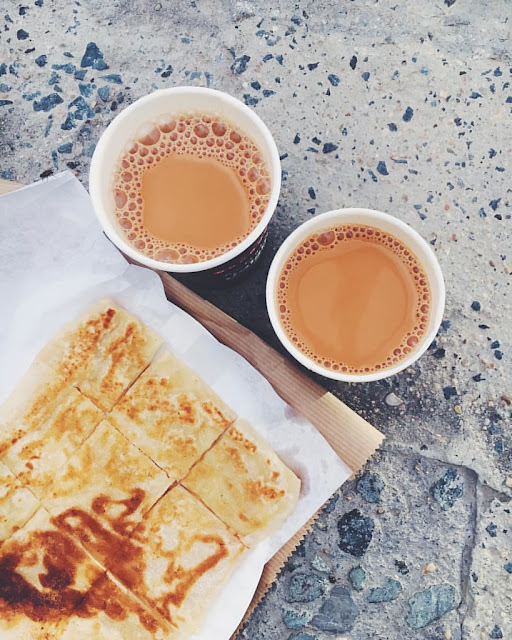 Sneak in a chapati and Karak tea