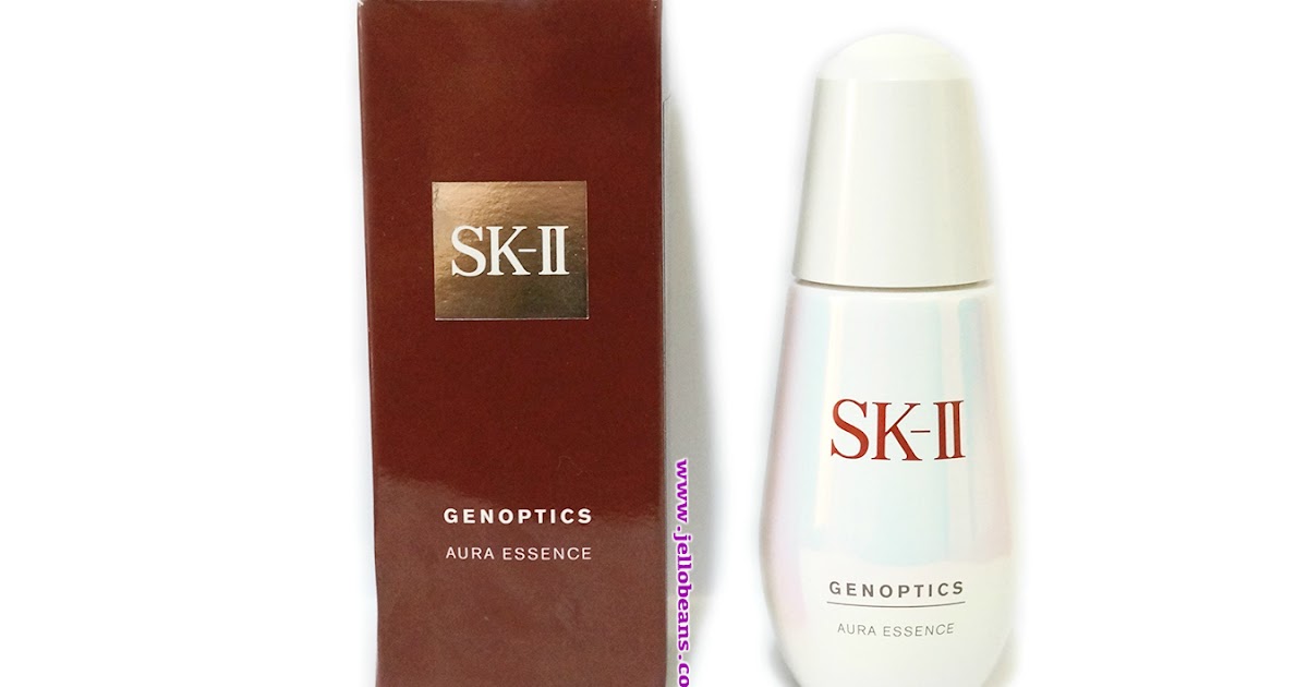 SKII Genoptics Aura Essence Review Jello Beans