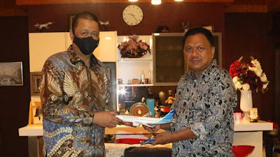 Gubernur Olly Gandeng Garuda Pacu Ekspor Tuna ke Jepang dan China