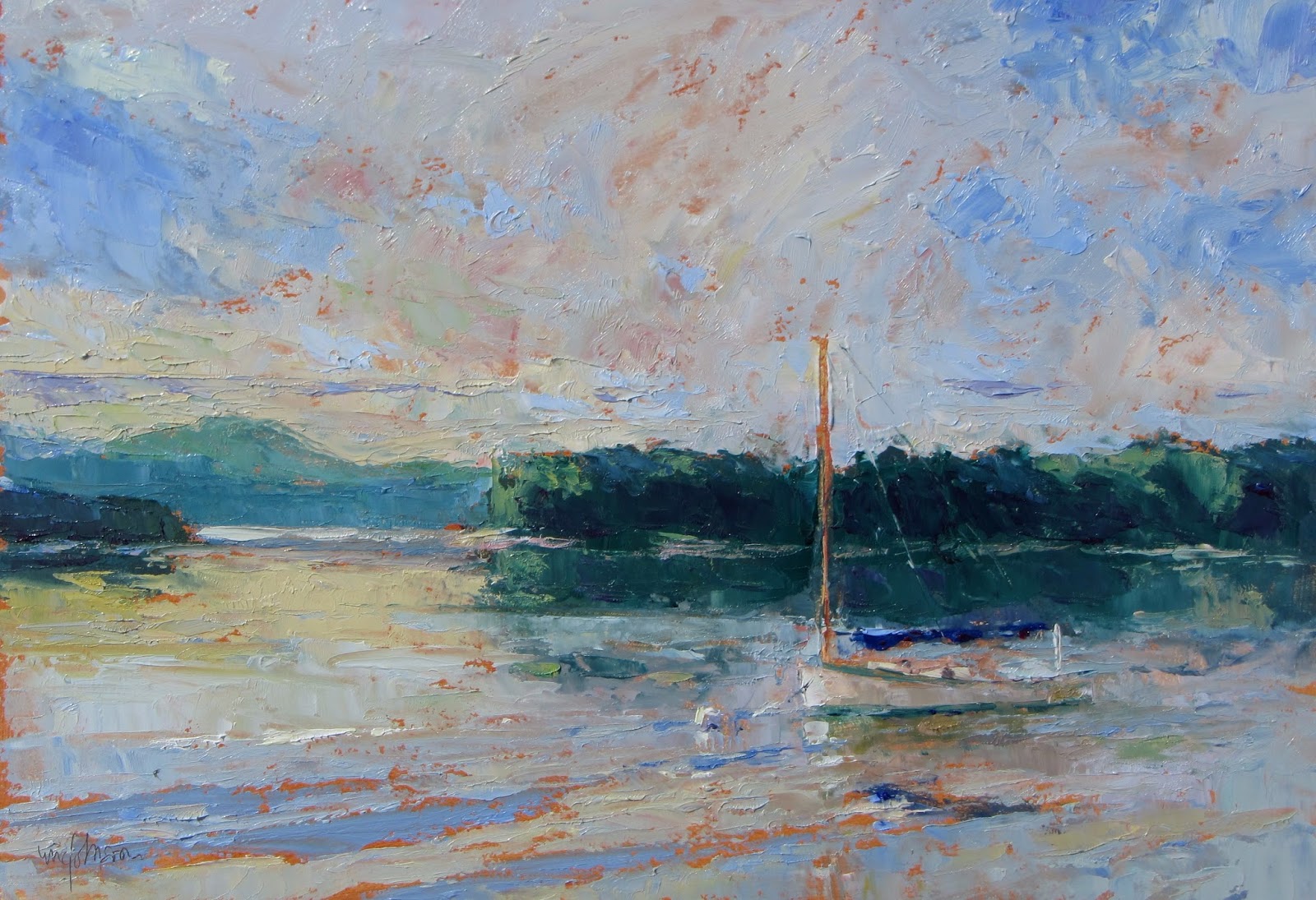 A Plein Air Painter's Blog Michael Chesley Johnson Castine Plein Air