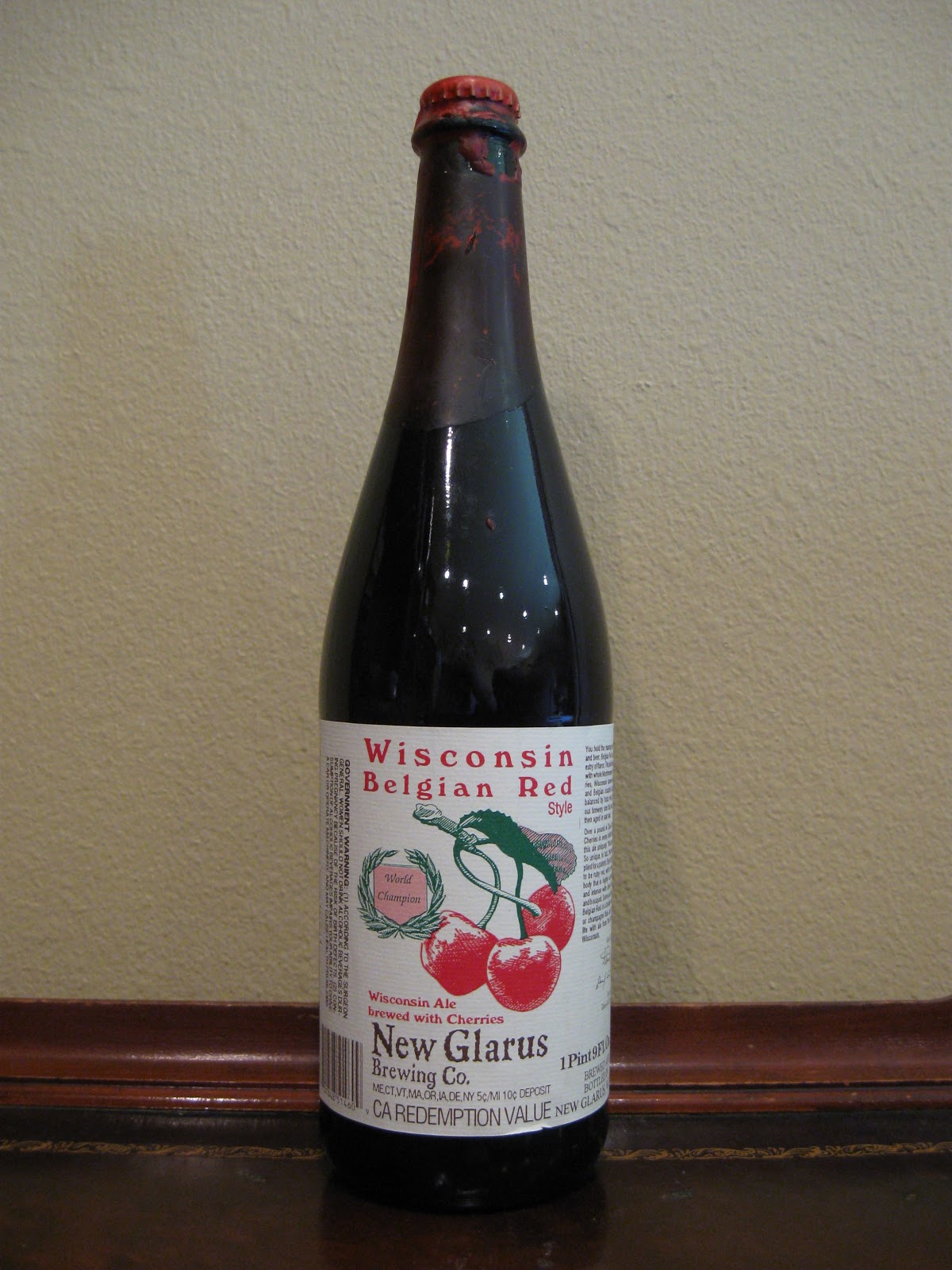 Doing Beer Justice New Glarus Wisconsin Belgian Red
