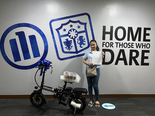 Allianz eAZy Five Promo Grand Winner Receives e-Bike and Health Plan